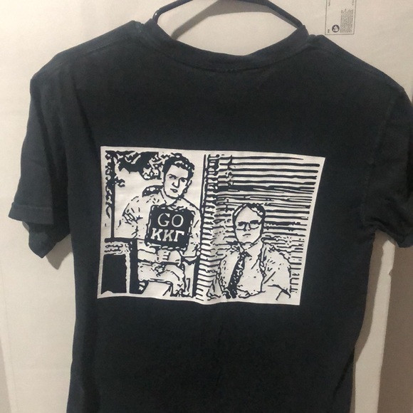 BLACK(SMALL) THE OFFICE SHIRT - Picture 2 of 2